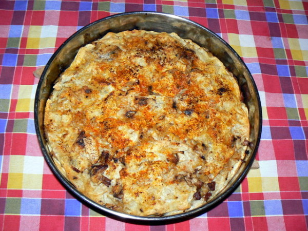 сервиран зелник 