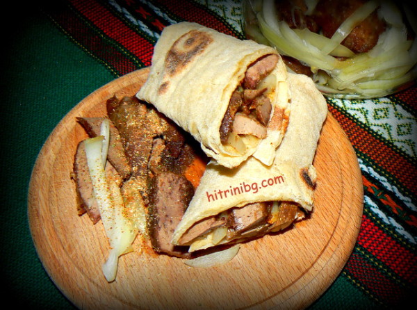 арабски питки с месо
