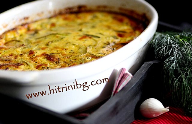 вкусен огретен с тиквички