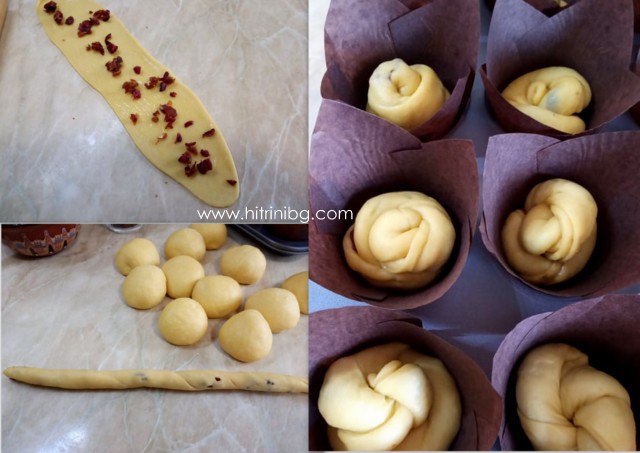 работни снимки на козуначени мъфини