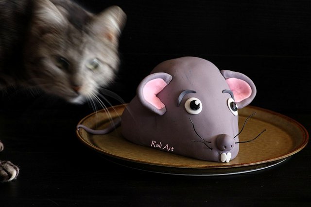 забавна торта мишка